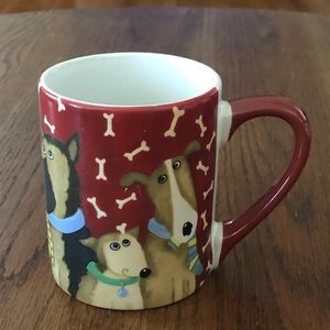 Vintage, 2006, The Dog Lover “Artist collection”, Debi Herb, mug, GUC